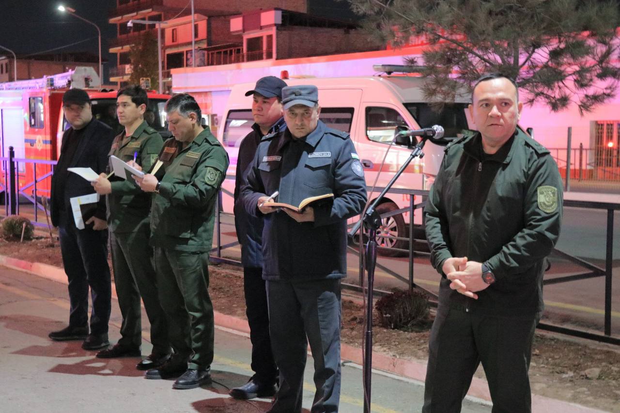 Prokuratura gerbining kashta tikilishi Prokuratura gerbining kashta tikilishi